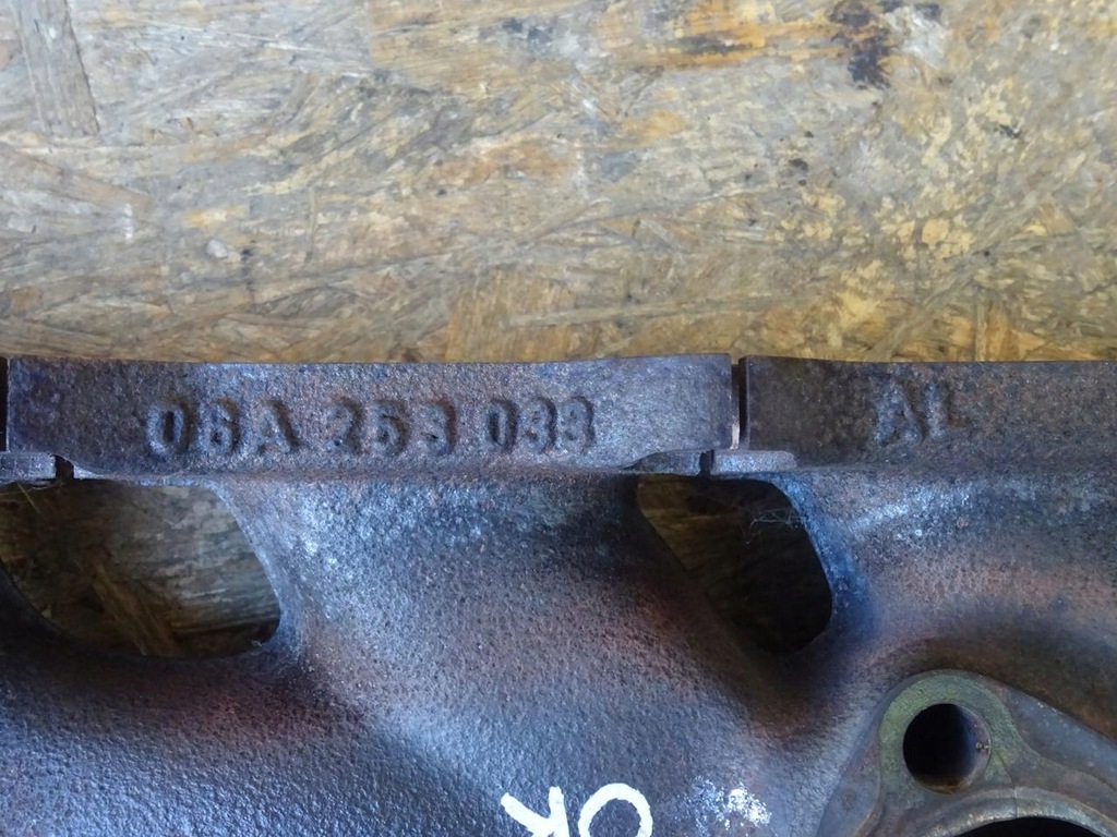 фото №10, Audi tt 8n a3 8l golf iv 1.8t 1.8 turbo коллектор выпускной k03 06a253033al