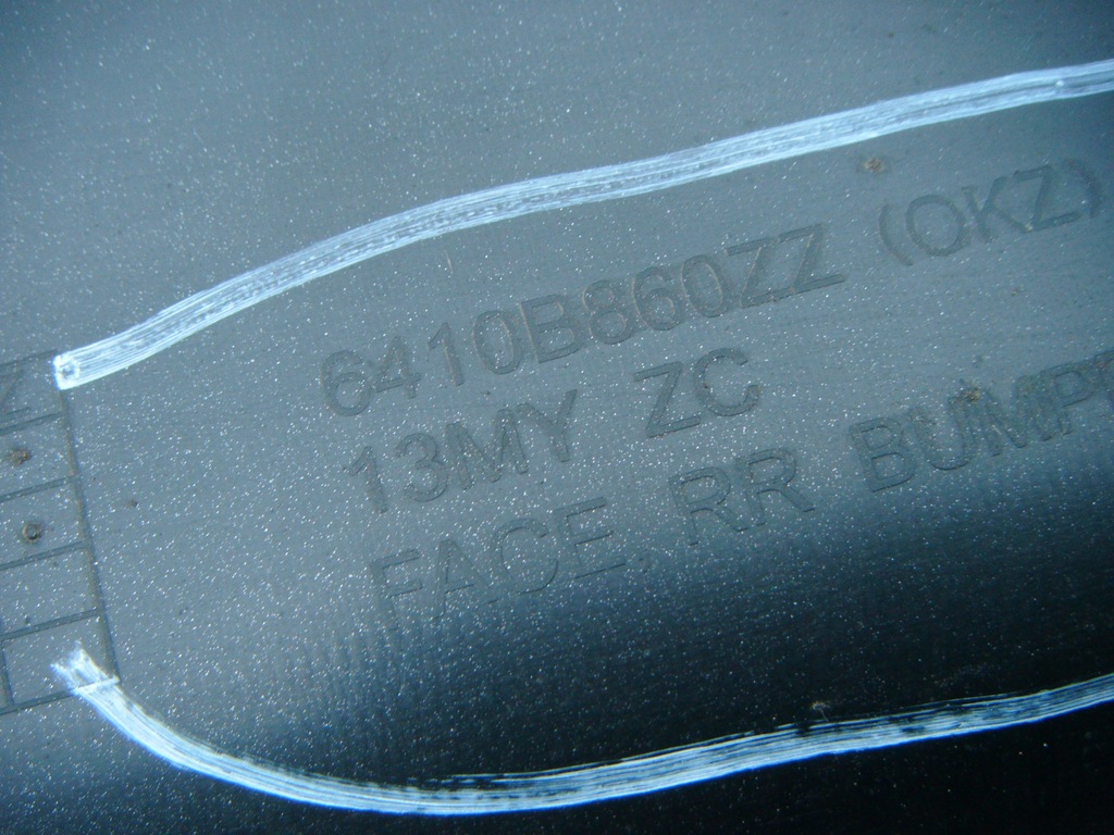 фото №14, Mitsubishi asx 13-19 бампер задняя 641b860zz