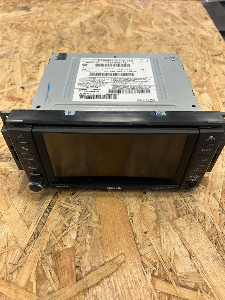 фото №1, Chrysler town country doge grand caravan радио дисплей