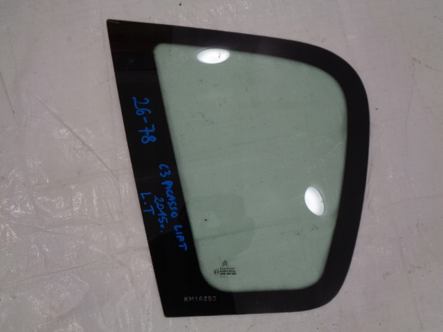 фото №1, C3 picasso lift стекло стекло левая задняя 2015r