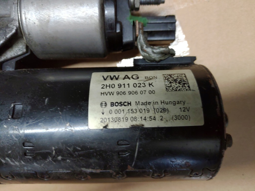 фото №2, Стартер vw amarok 2.0tdi csha csh 180km