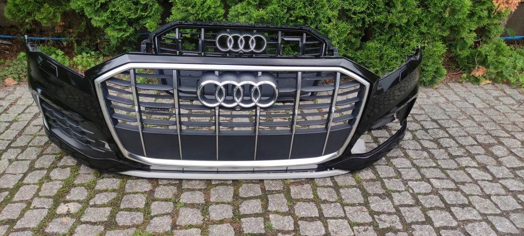 фото №1, Audi q7 4m0 lift перед бампер передний стандарт basis ew. s-line sq7