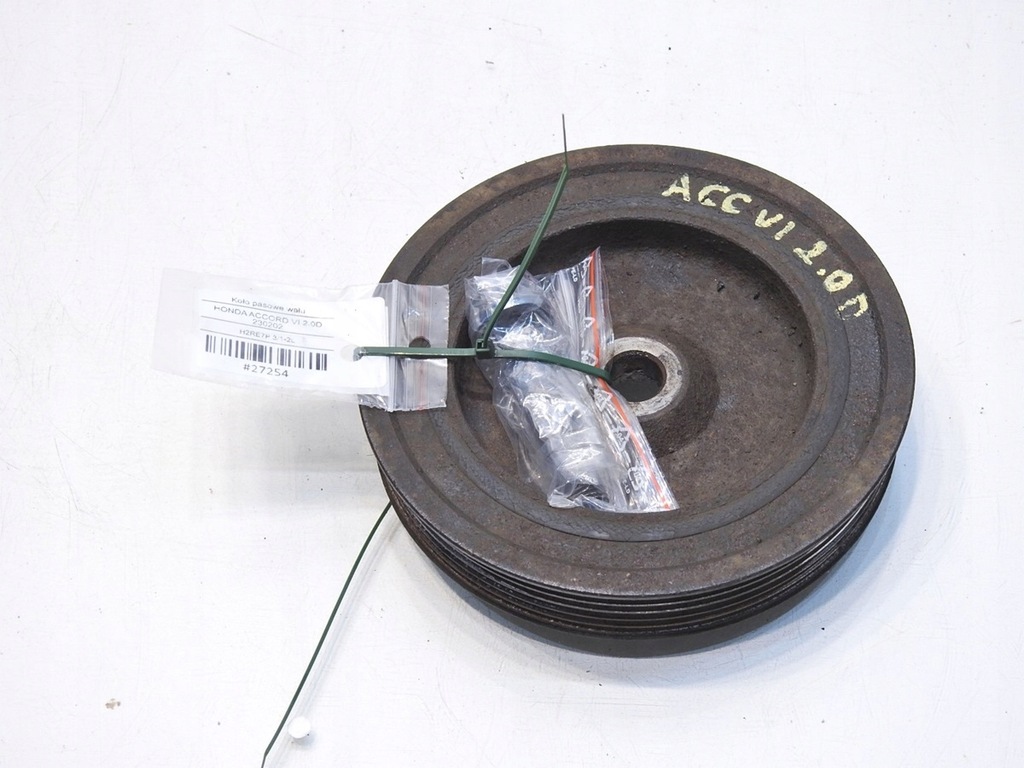 фото №9, Шків колінчастого вала honda accord vi 2.0 d