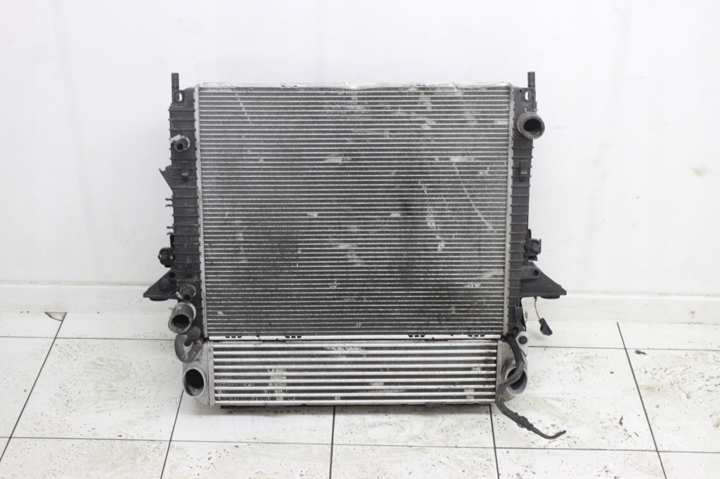 фото №4, Комплект радиатор защита land rover discovery iii 2.7 d 2004r- автоматическая коробка передач