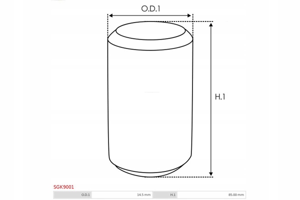 фото №2, Набор ремонтный, стартер as-pl sgk9001