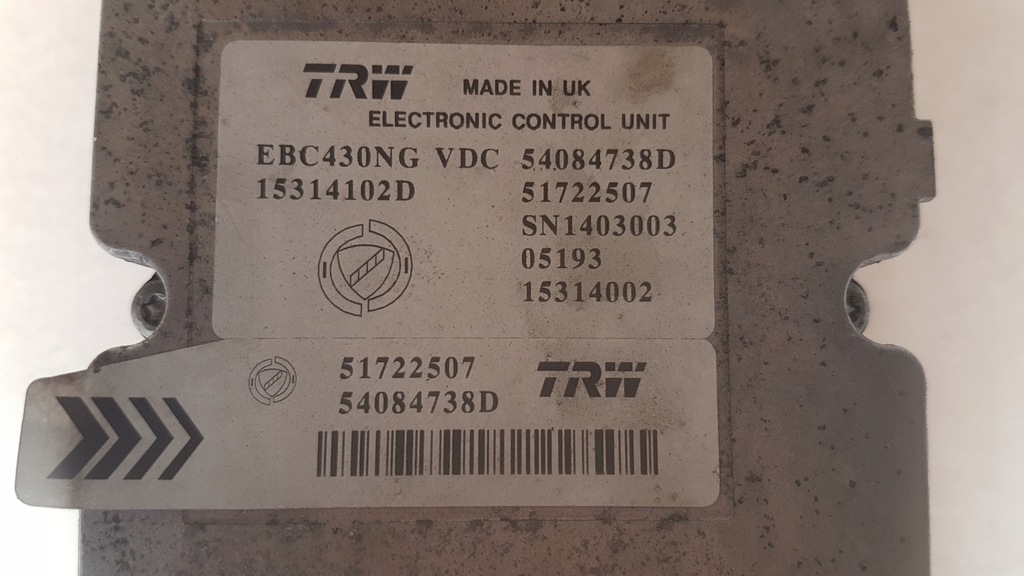 фото №4, Насос abs trw 51722507