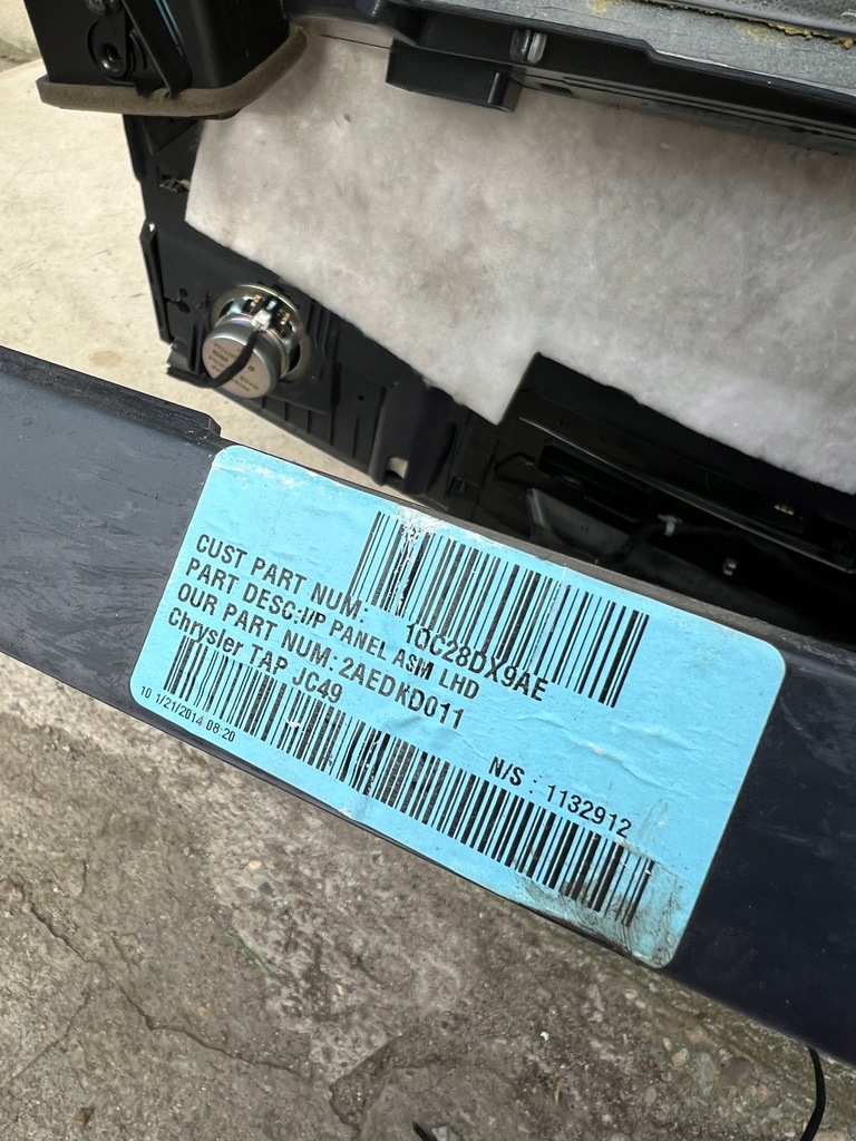 фото №8, Приборная панель приборная панель консоль fiat freemont оригинал