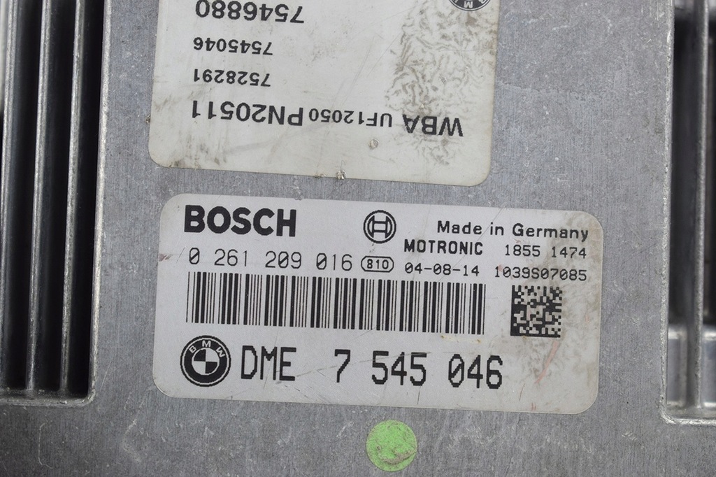 фото №6, Набір блок керування bmw 1 e87 0261209016 7545046