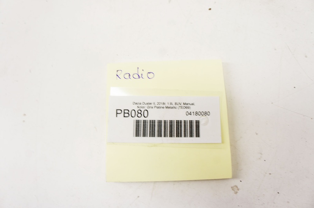 фото №5, Pb080 dacia duster ii радио cd 281155972r