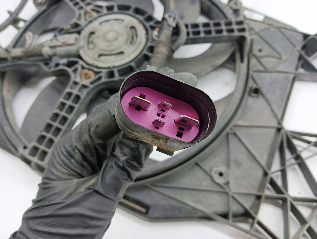 фото №7, Opel corsa d 2007 електричний вентилятор радіатора