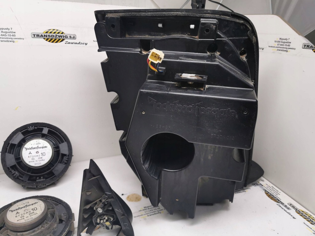 фото №8, Динамики+ радио комплект mitsubishi outlander 2008 8720a012 8701a270 all/w/d