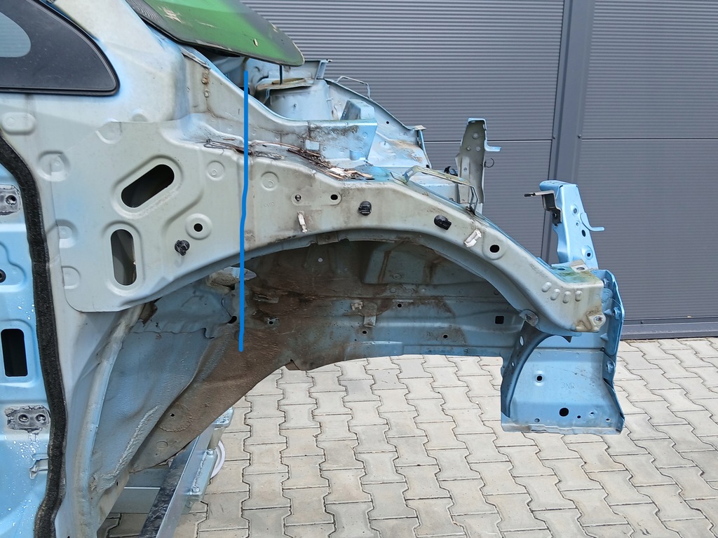 фото №1, Nissan leaf i ze0 лонжерон правая передняя правый перед kol rbe 2015r