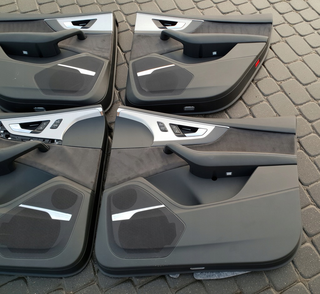 фото №12, Сидіння заднє сидіння салон середина обшивки килимок шкіра audi sq7 q7 4m 15-19r lift