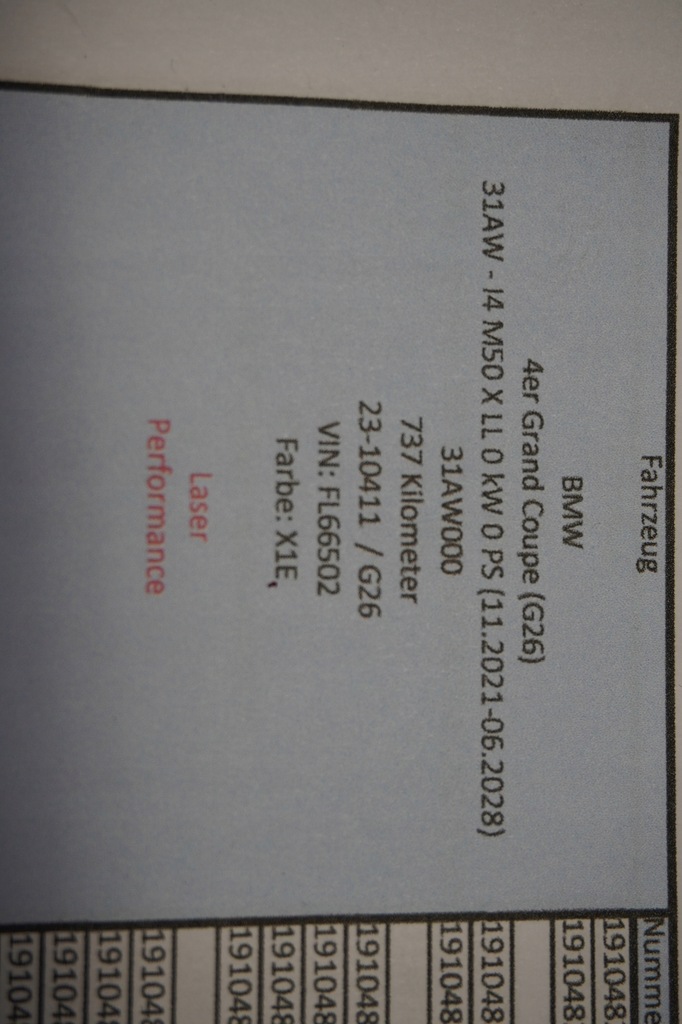 фото №6, Полиця задня bmw i4 g26 8081723