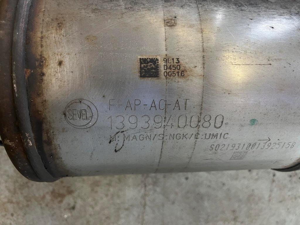 фото №1, Ducato 2,3 euro 6 + 1393940080 вихлоп каталізатор dpf