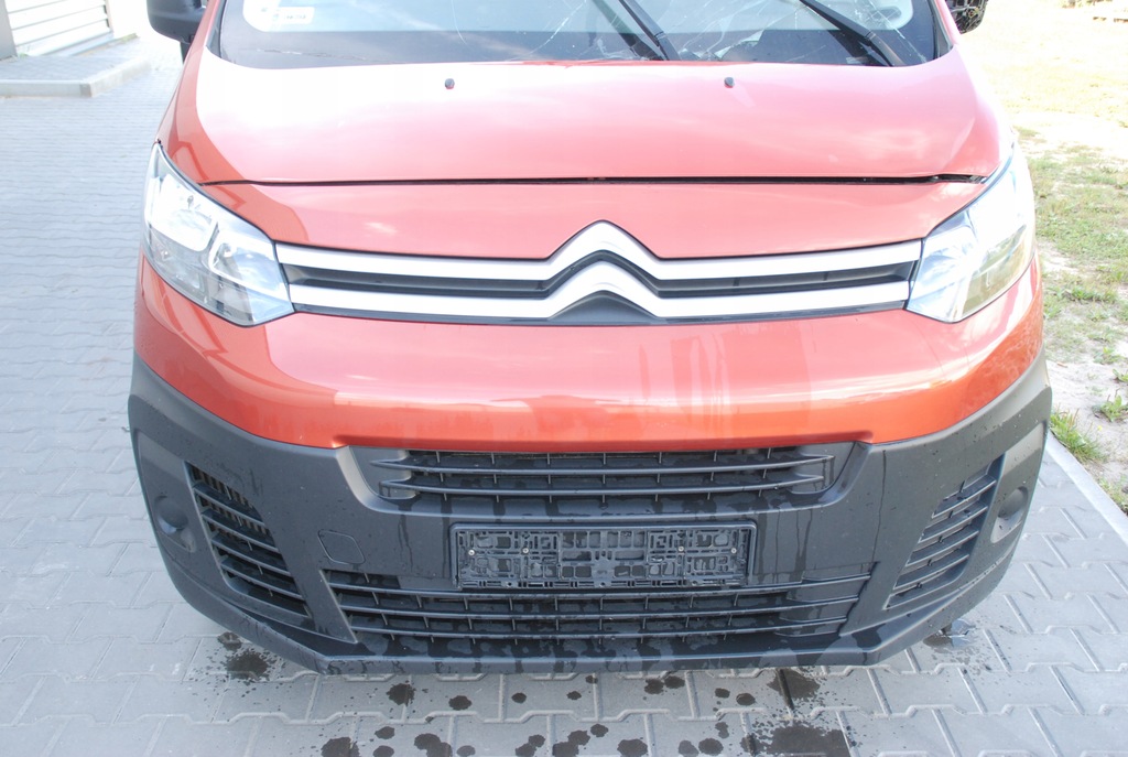 фото №12, Citroen jumpy iii бампер передний решётка радиатора 2018 идеальное состояние