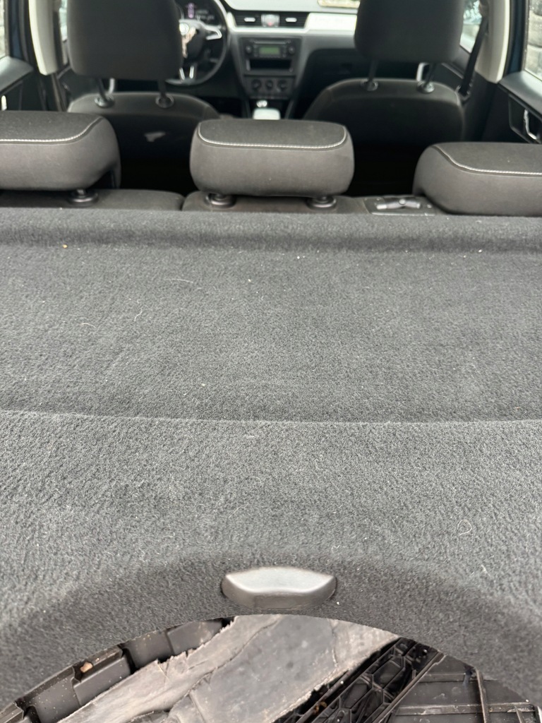 фото №6, Skoda rapid полиця багажника