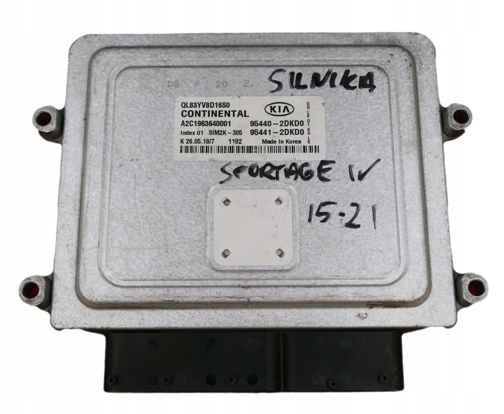 фото №1, Блок управления kia sportage 95440-2dkd0 95441-2dkd0