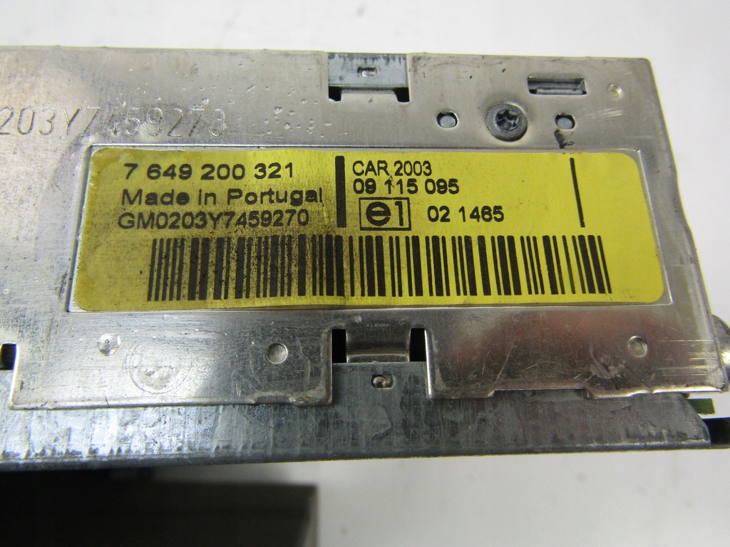 фото №3, Opel corsa c радіо blaupunkt car 2003 09115095