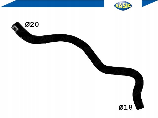 фото №2, Шланг гнучкий радіатора [sasic]