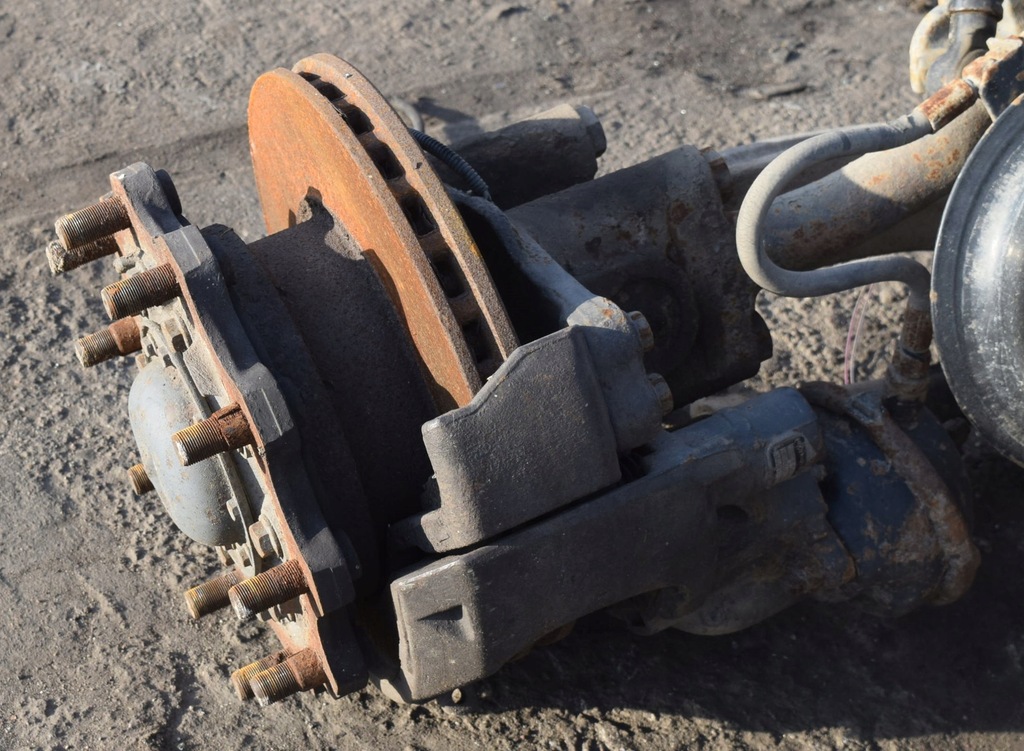 фото №7, Передня oś поворотна mercedes actros mp2 mp3