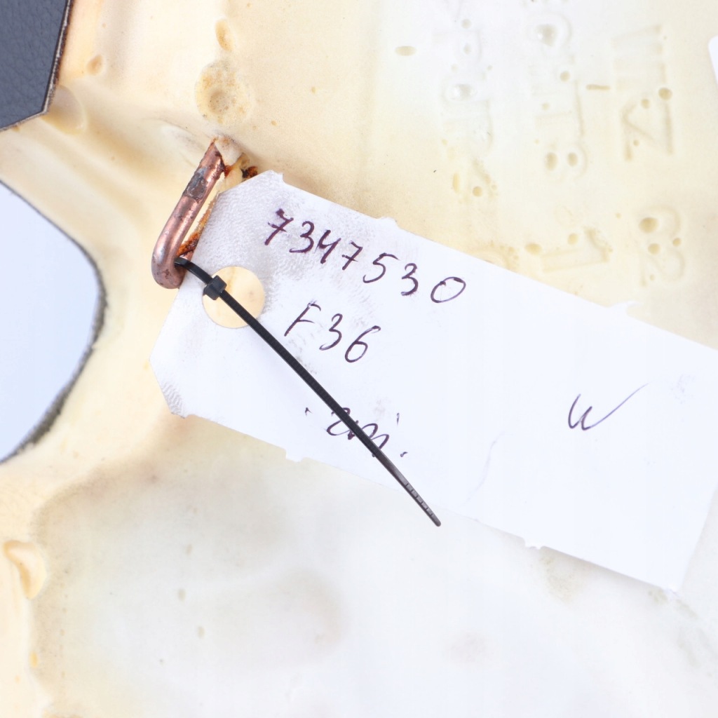 Bmw f36 защита отделка сиденье задний  czarna кожа 7347530 Доставка