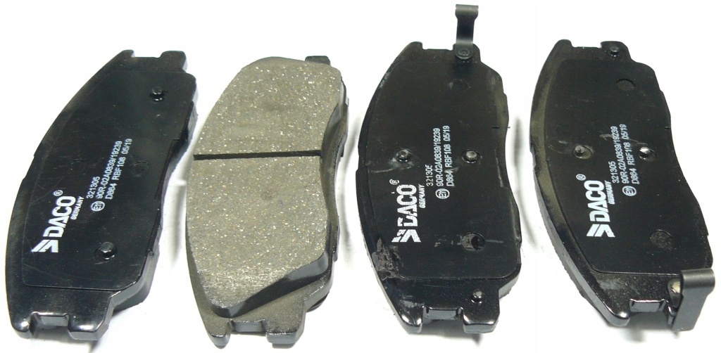 фото №1, Тормозные колодки p do hyundai h1 highway porter santa fe i