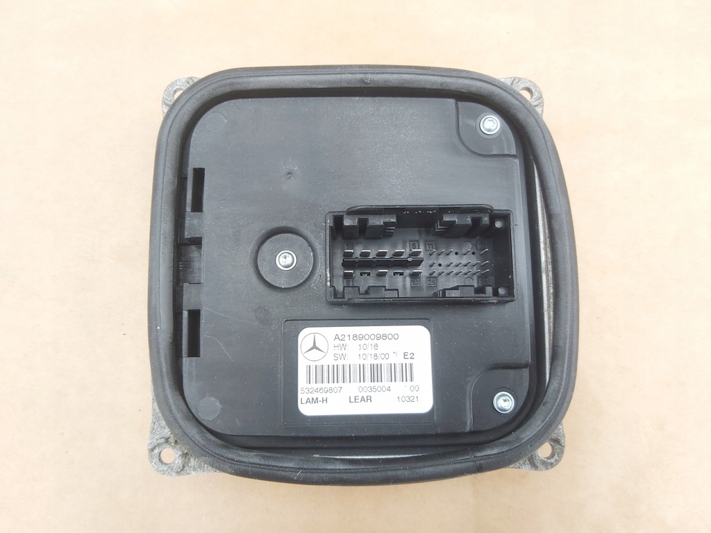 фото №1, Модуль перетворювач лампи led a2189009800 mercedes w218 оригінал!!