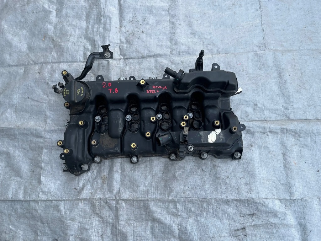 фото №3, Alfa romeo giulia stelvio крышка клапанов капот 2.0 t.b 50053383