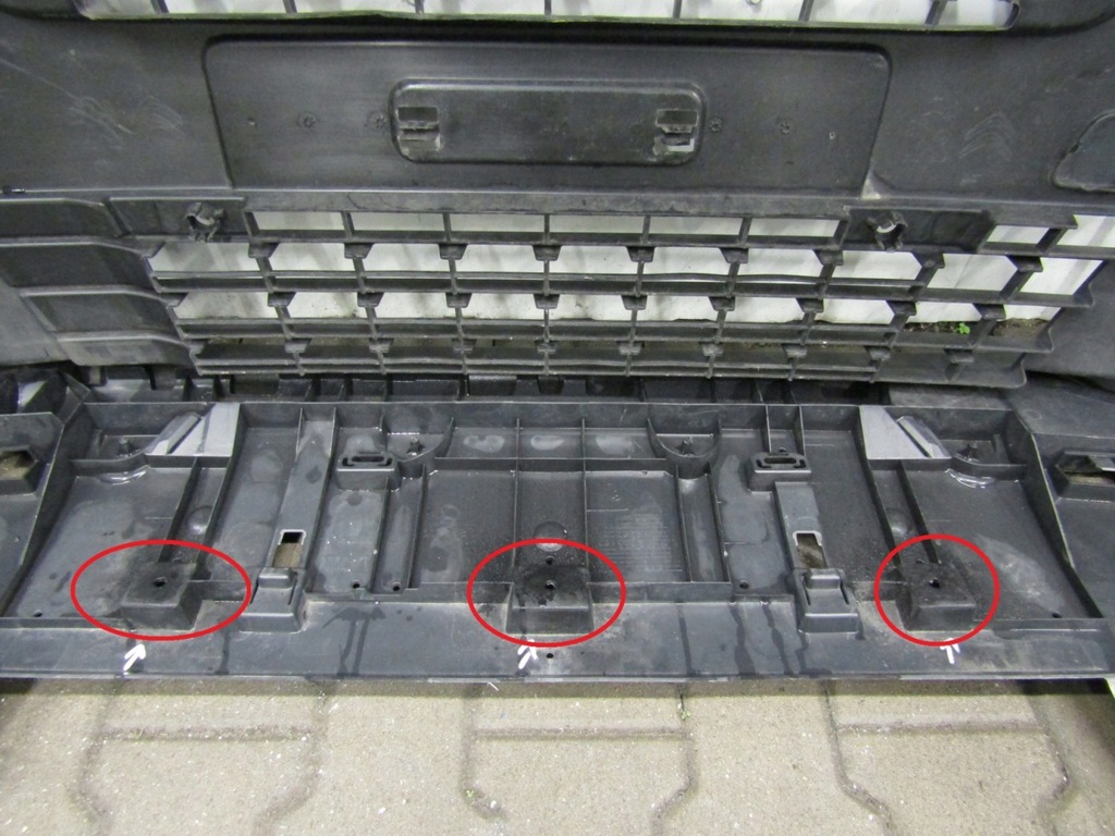 фото №12, Бампер перед peugeot expert 3 iii 16- плита