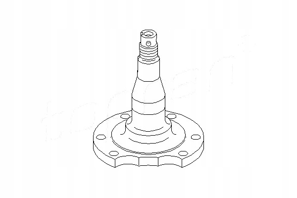 фото №2, Шкворень osi задня le=pr audi a4' 95- a6 95 - topran top