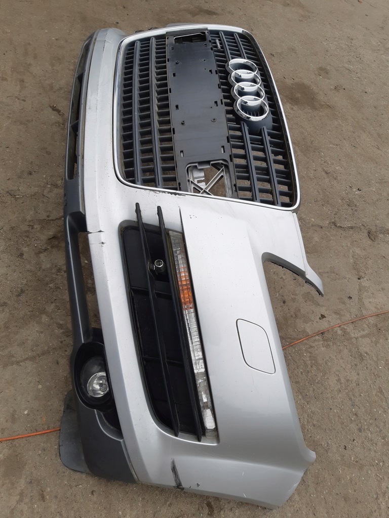 фото №12, Audi q7 4l lx7w бампер передній решітка радіатора решітка радіатора перед