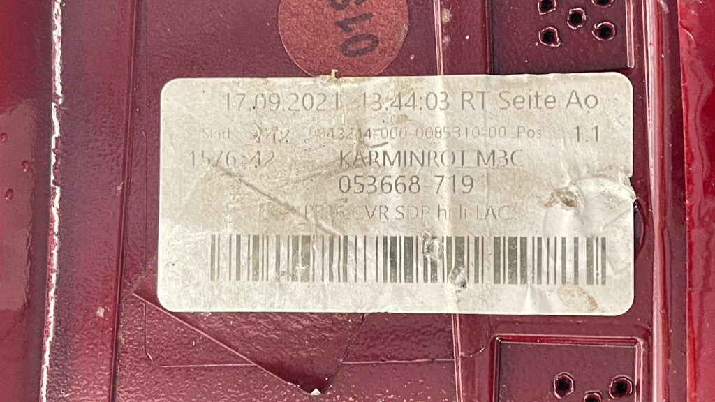 фото №10, Cayenne iii turbo 17- молдинг крила ліва задня