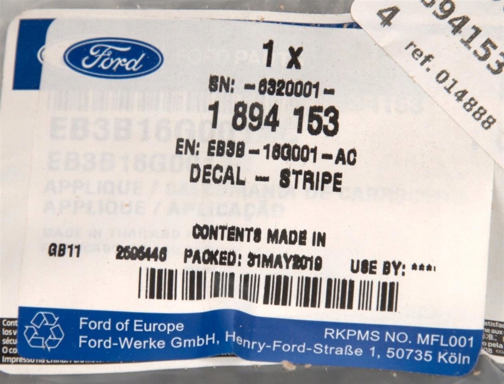 фото №4, Решітка крила ліва ranger 2015-