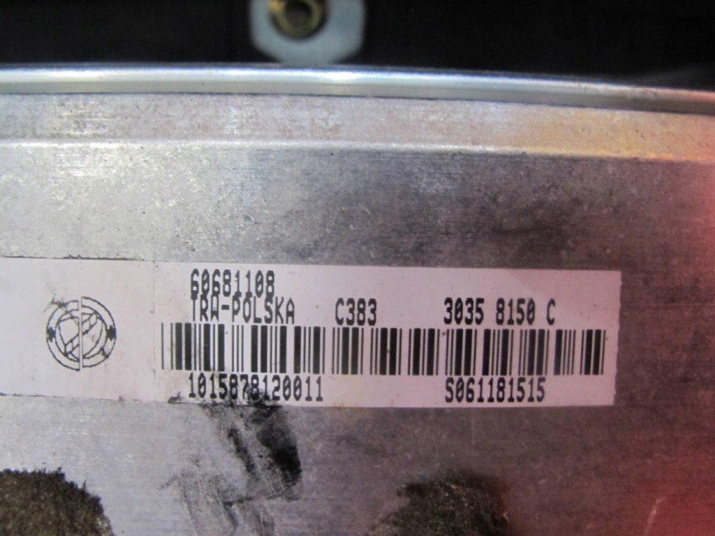 Alfa romeo brera 939 159 панель приладів приладова панель  панель приладів подушка пасажира Оригінал