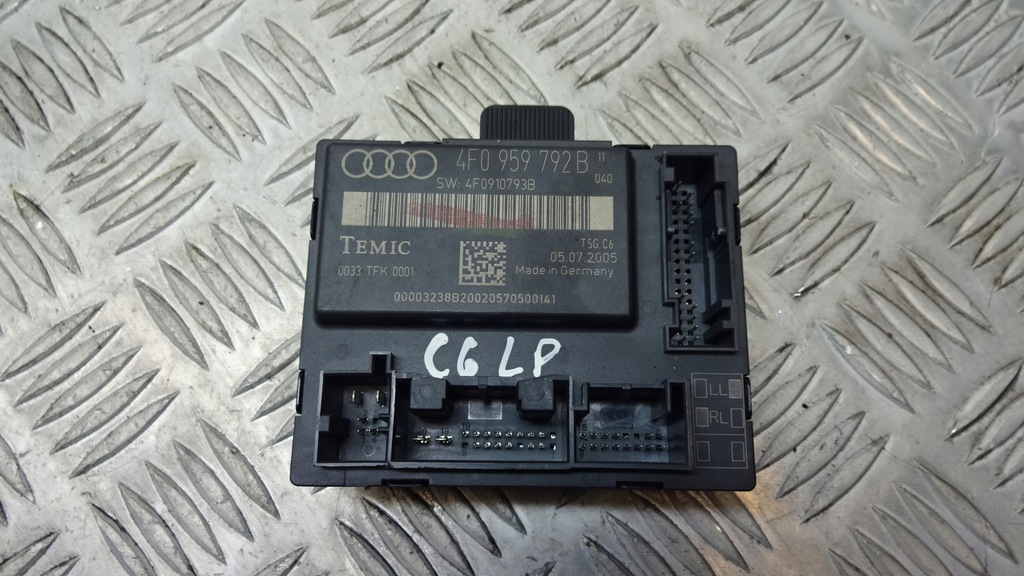 фото №1, Модуль блок керування двері лівий перед audi a6 4f0959792b