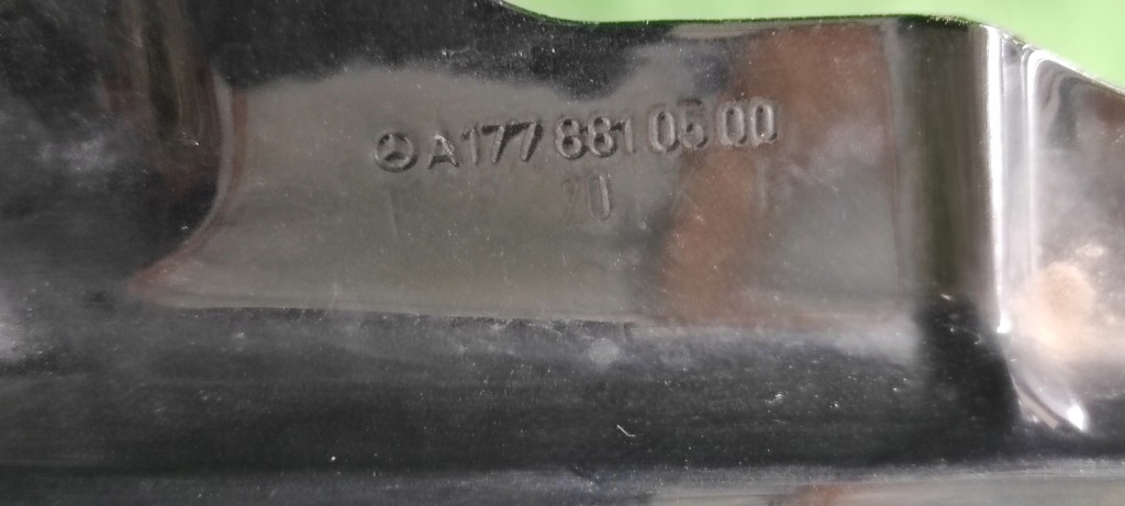 Mercedes a w 177 крила передній лівий чорний lubań Ціна