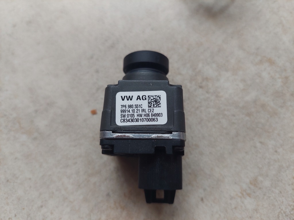 фото №4, Камера зеркало наружного - vw touareg ii - 7p6