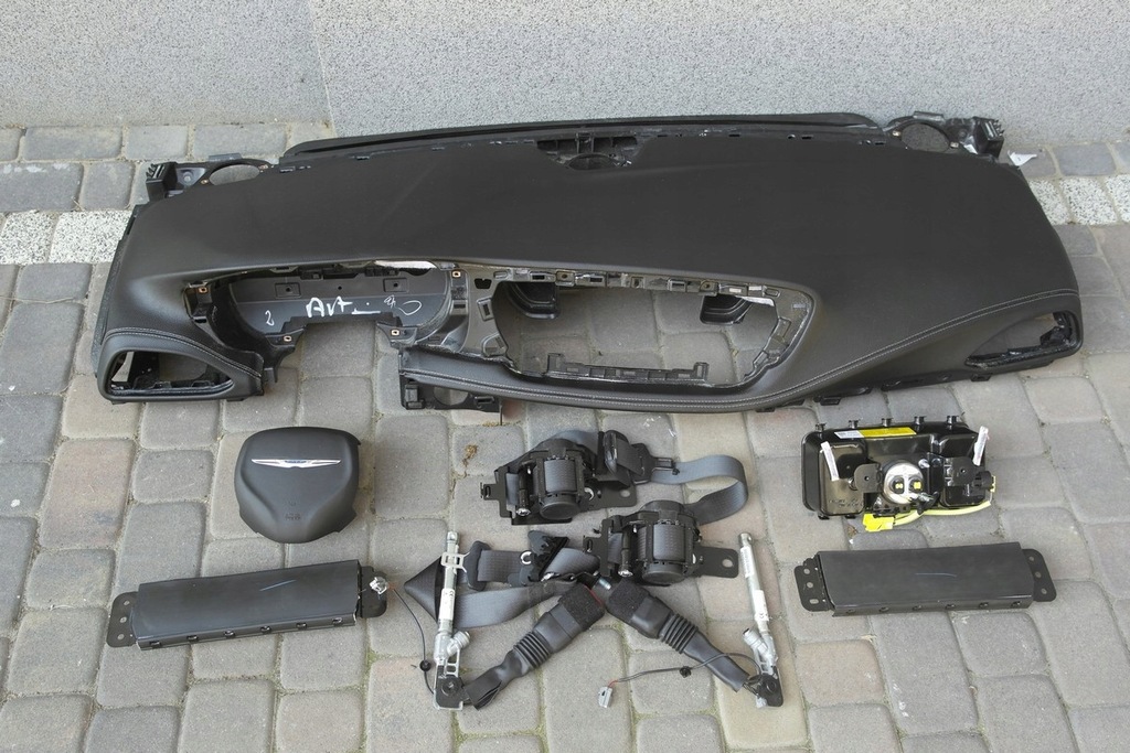 фото №1, Chrysler pacifica подушка безпеки панель приладів консоль pas зшита ремені панель приладів pulpit полиця