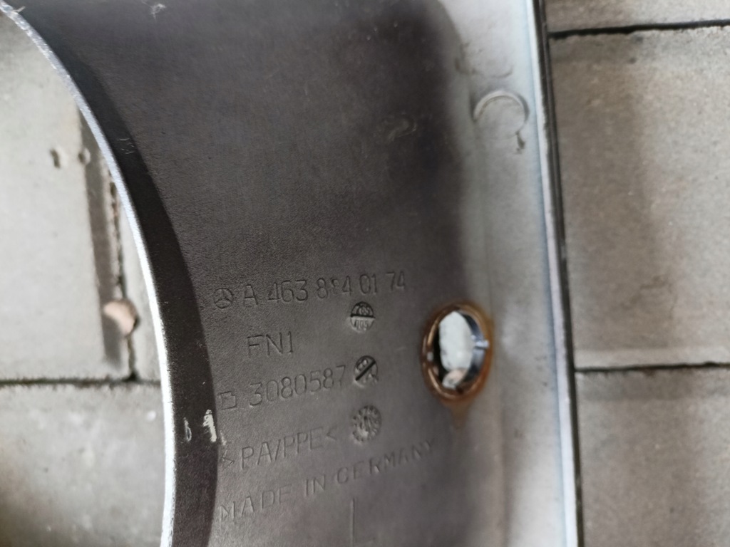 фото №5, Mercedes-benz g klasa w463 накладка лампи ліва