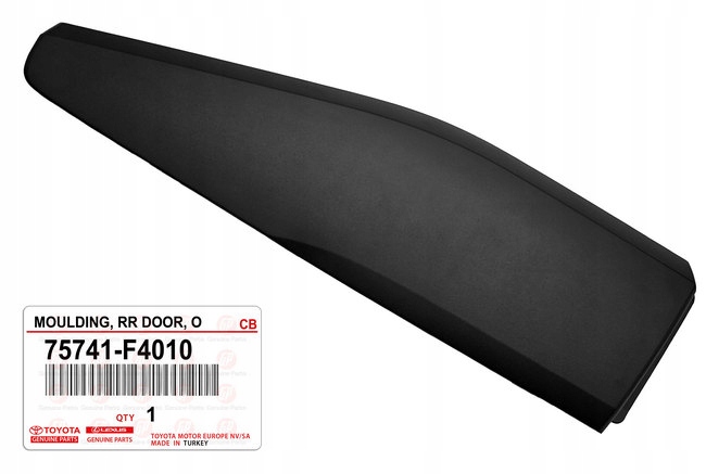 фото №1, Toyota c-hr chr x1 2016-2023 молдинг дверь задняя правая оригинал