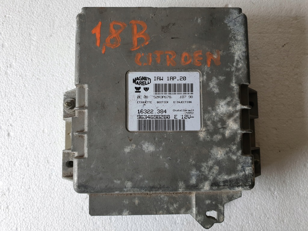 фото №1, Бортовий комп'ютер двигуна citroen 9634698280