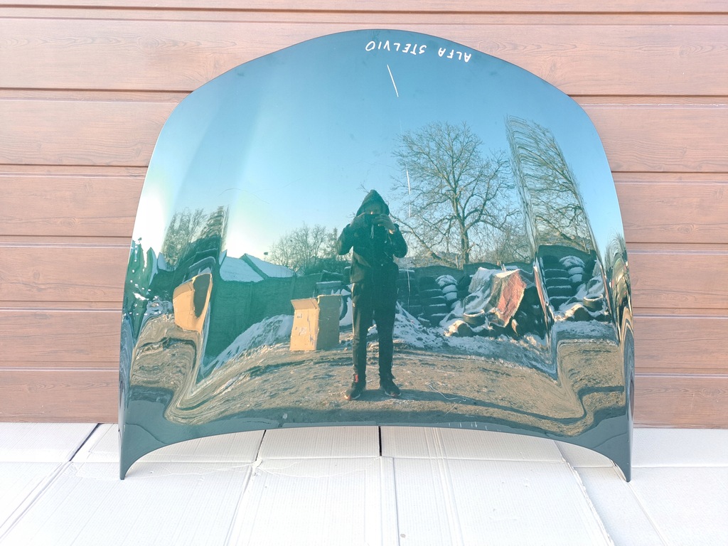 фото №1, Alfa romeo stelvio капот кришка двигуна pas перед ładna