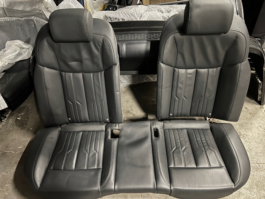 фото №5, Audi a8 d5 4n сидіння перед i задня шкіра комплект заднє сидіння