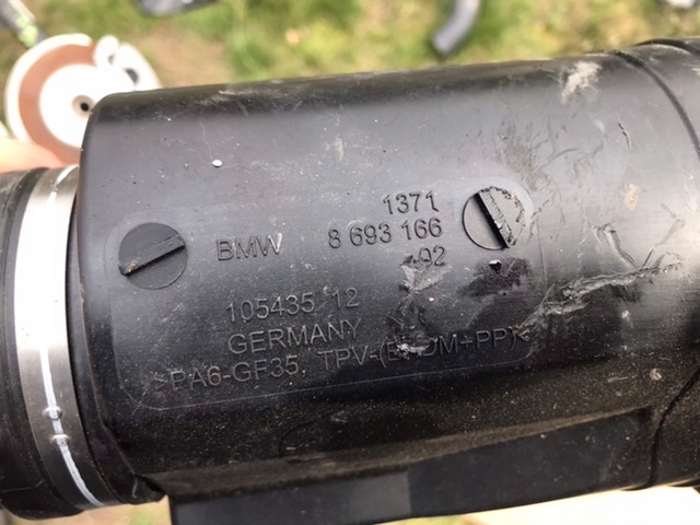 фото №5, Шланг труба воздуха 8693166 mini f57 f56 1.5t-b