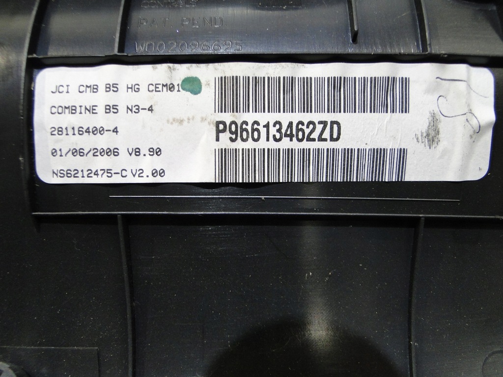 фото №12, Citroen c4 i счетчик приборы 96613462zd