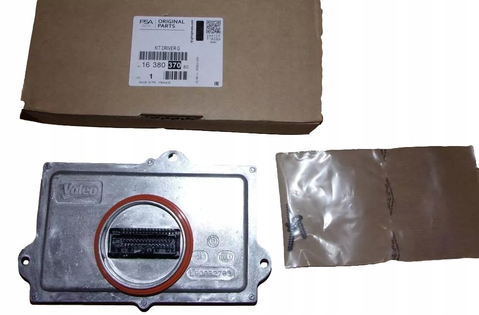 фото №1, Модуль фара лівий citroen peugeot 1638037080 оригінал