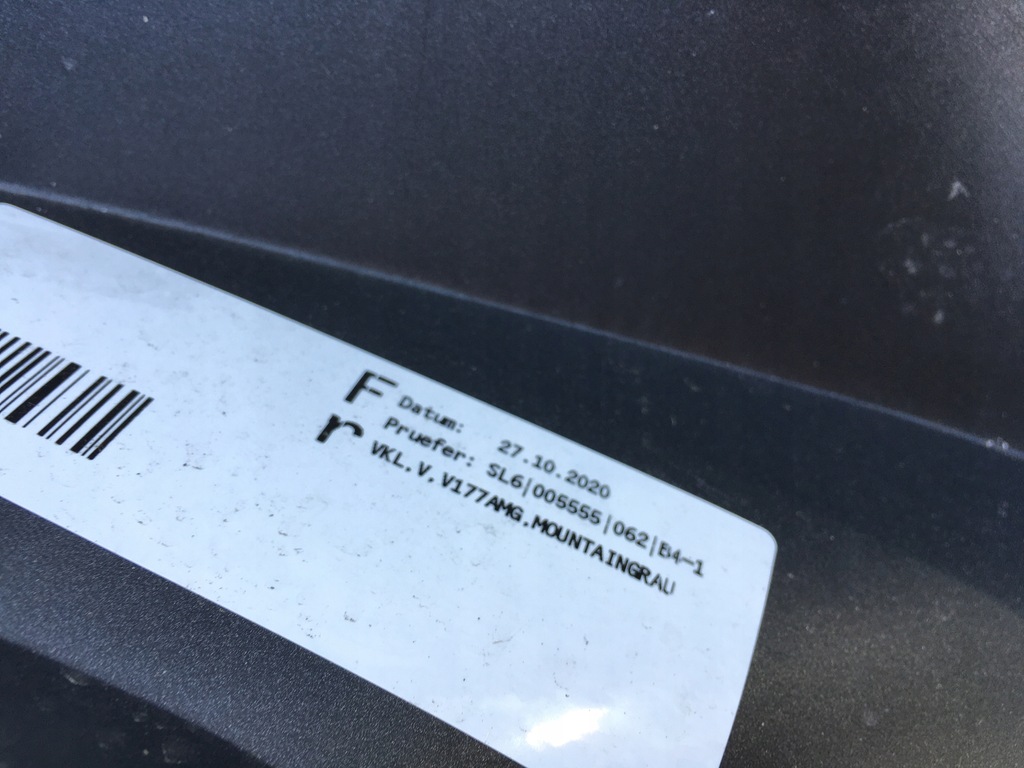 фото №8, Mercedes w177 amg бампер перед