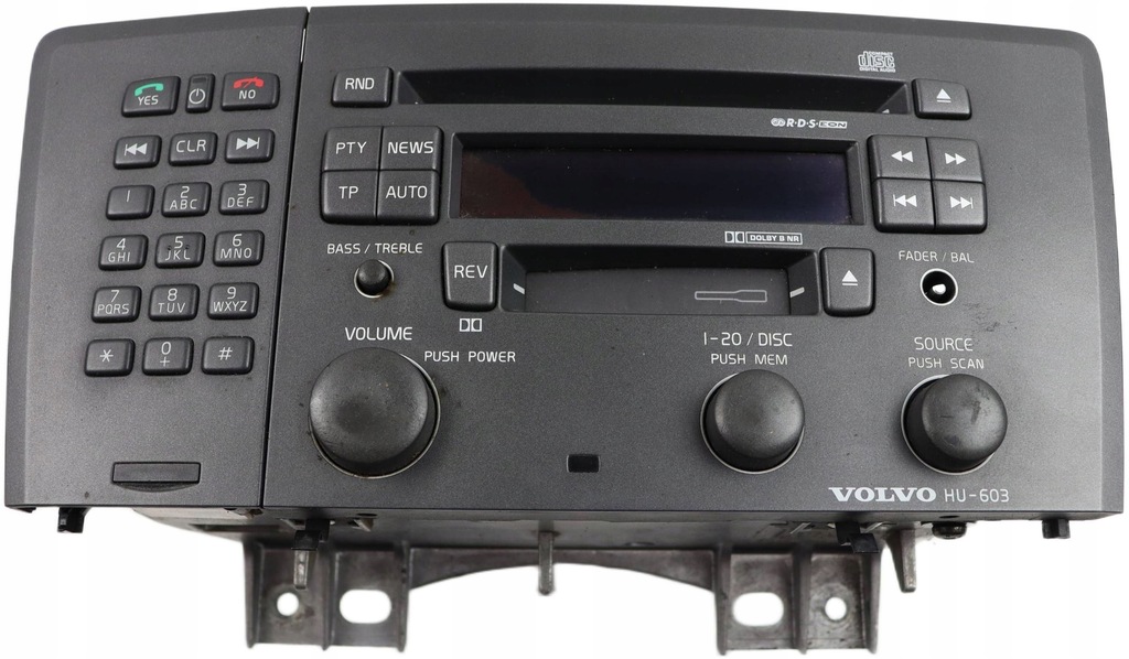 фото №1, Volvo s60 i радио заводской hu-603 8651152-1 86511521 na запчасти - описание