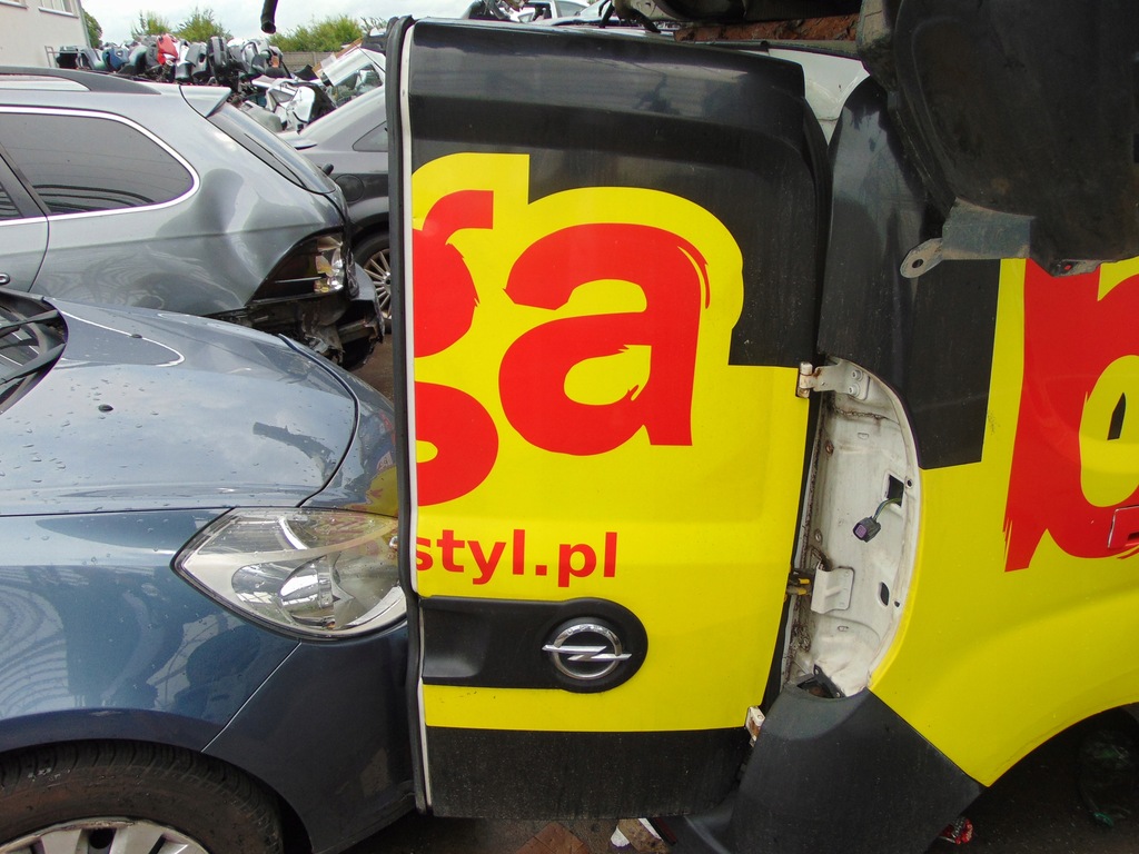 фото №2, Дверь правое задняя задние fiat doblo ii combo ii